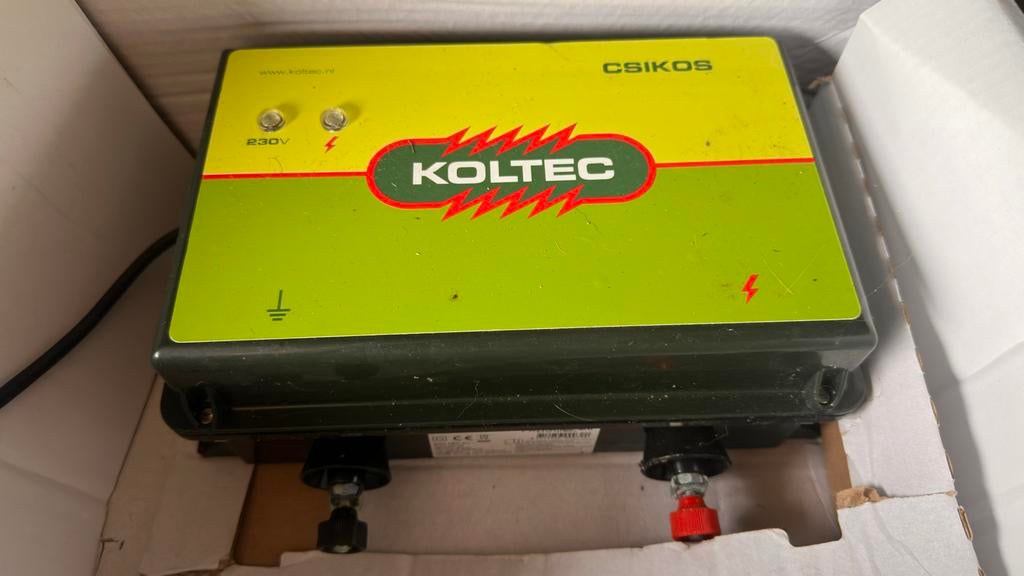 Koltec schrikdraad apparaat., Dieren en Toebehoren, Ophalen of Verzenden, Nieuw