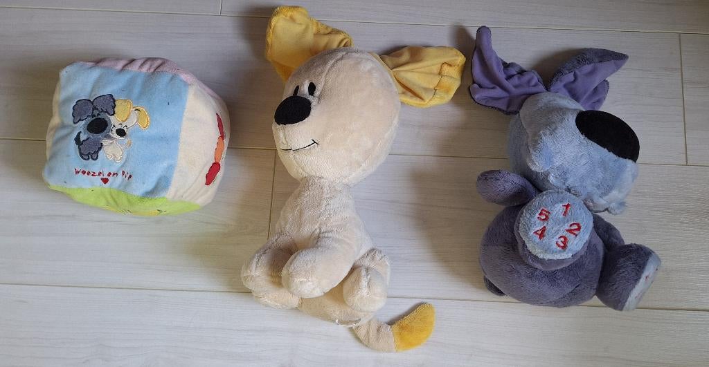 Woezel en Pip knuffels, Ophalen of Verzenden, Gebruikt, Hond