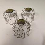 Bladvanger boldraadrooster voor op regenpijp goot set van 3, Doe-het-zelf en Verbouw, Ophalen, Overige materialen, Gebruikt, X