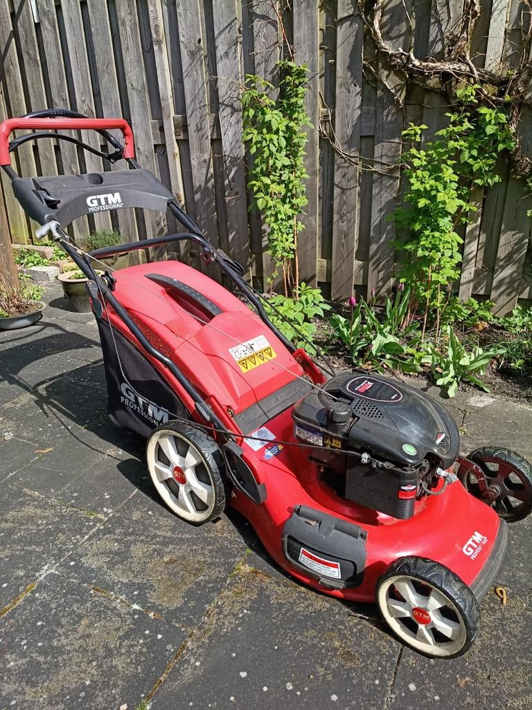 GTM Professional Benzine Grasmaaier, Ophalen, Gebruikt, Mulchfunctie, Benzine-grasmaaier