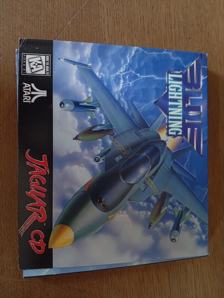 Blue Lightning - Atari Jaguar CD - Vliegsimulator, Spelcomputers en Games, Gebruikt, Atari Jaguar, 1 speler, Ophalen of Verzenden