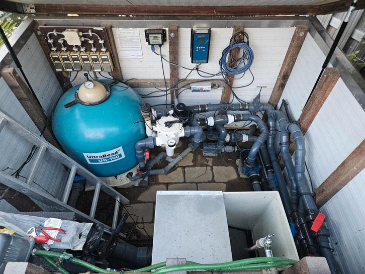 Complete koivijver, Tuin en Terras, Vijver-toebehoren, Gebruikt, Vijverfilter, Ophalen of Verzenden