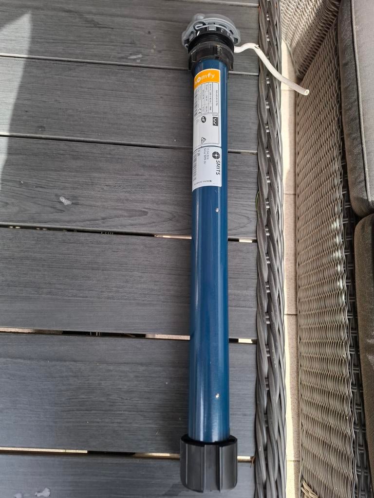 Somfy rolluik motor, Minder dan 100 cm, Wit, Ophalen of Verzenden, Zo goed als nieuw