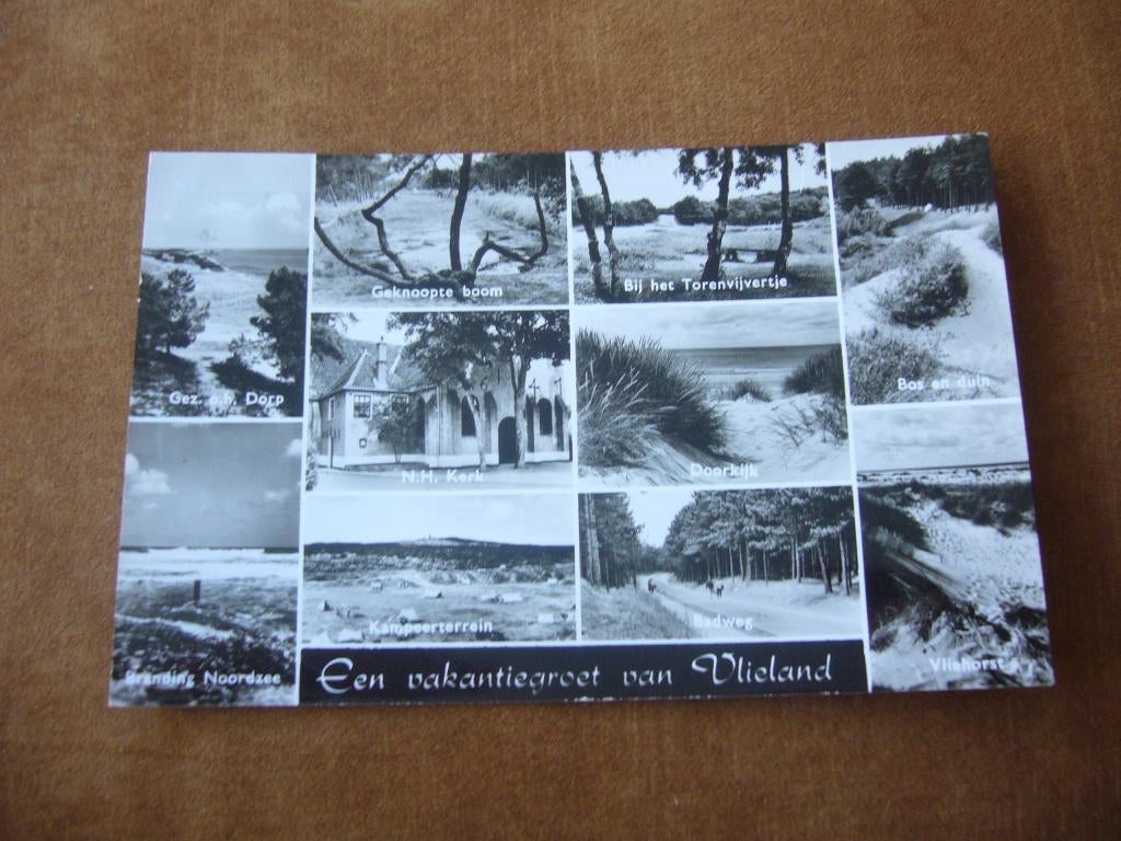 VLIELAND  =  10 LUIK, Ophalen of Verzenden, 1940 tot 1960, Gelopen, Waddeneilanden