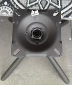 3x draaibare stoelpoten/ onderstel/ draaiplateau zwart, Ophalen, Drie, Zwart, Nieuw