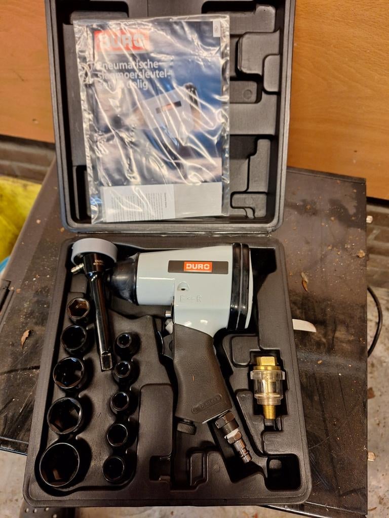 Slagmoersleutel nieuw van duro 16 delig, Ophalen of Verzenden, Nieuw