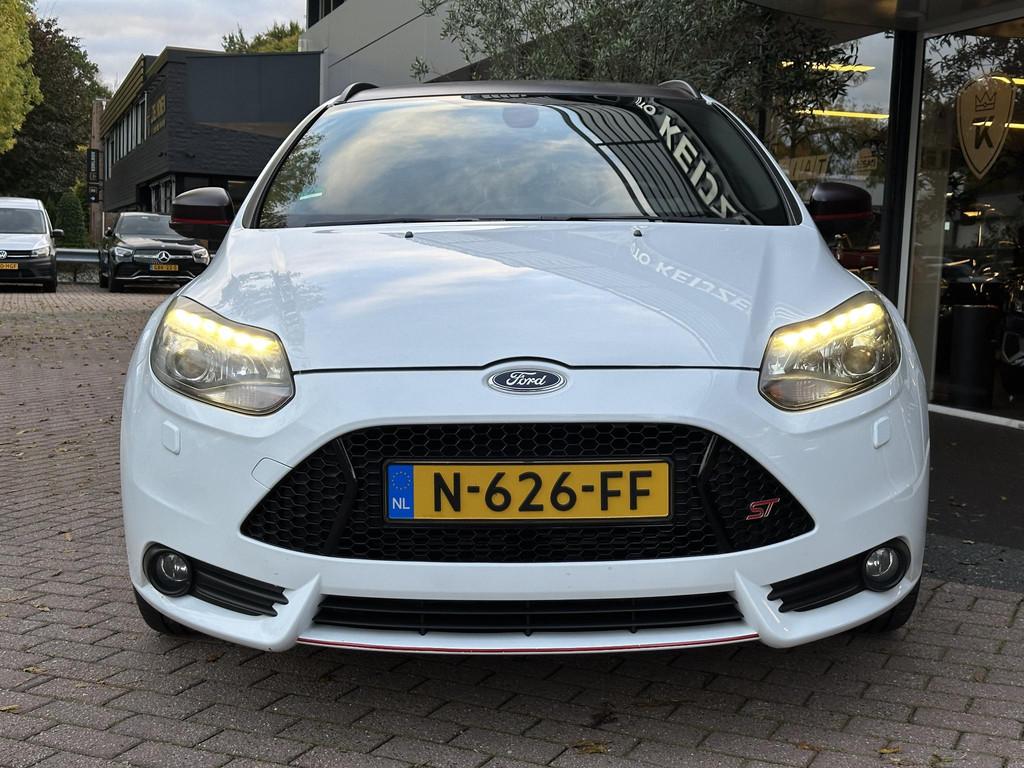 Ford Focus Wagon 2.0 EcoBoost ST-2 Recaro Stoelverw. Cruise, Auto's, Euro 5, Gebruikt, 4 cilinders, Leder en Stof
