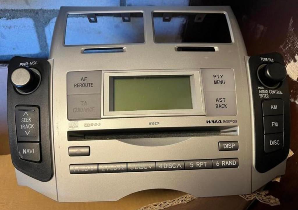 Toyota yaris autoradio navigatie wma mp3, Ophalen of Verzenden, Zo goed als nieuw