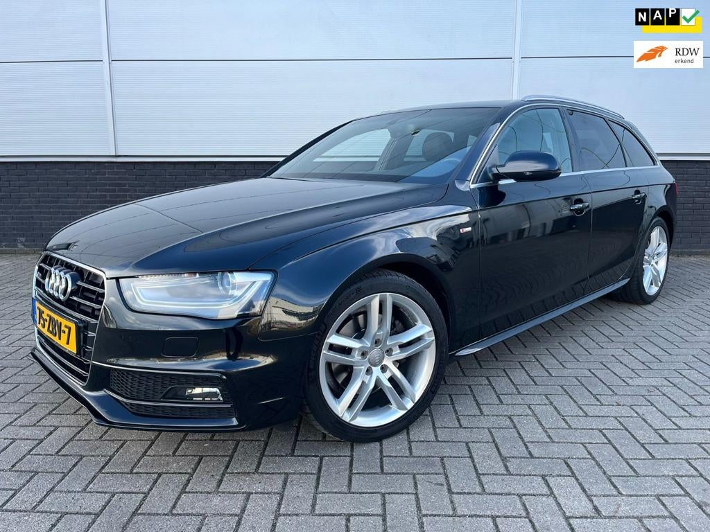 Audi A4 Avant 1.8 TFSI S Edition S-Line - Panorama - Leder -, Auto's, Audi, Euro 5, Gebruikt, 4 cilinders, 1505 kg