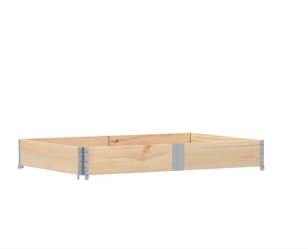 GEZOCHT: Palletranden 120x80 in Arnhem/Elst, Tuin en Terras, Bloembakken en Plantenbakken, Ophalen, Rond, Tuin, Minder dan 30 cm