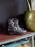 SPM leren biker boots stoere laarzen 38, Ophalen of Verzenden, Zo goed als nieuw, Zwart, Hoge laarzen