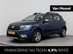 Dacia Sandero 0.9 TCe SL Stepway 90PK | Navigatie | Cruise C, Auto's, Dacia, Stof, Euro 6, Blauw, Origineel Nederlands