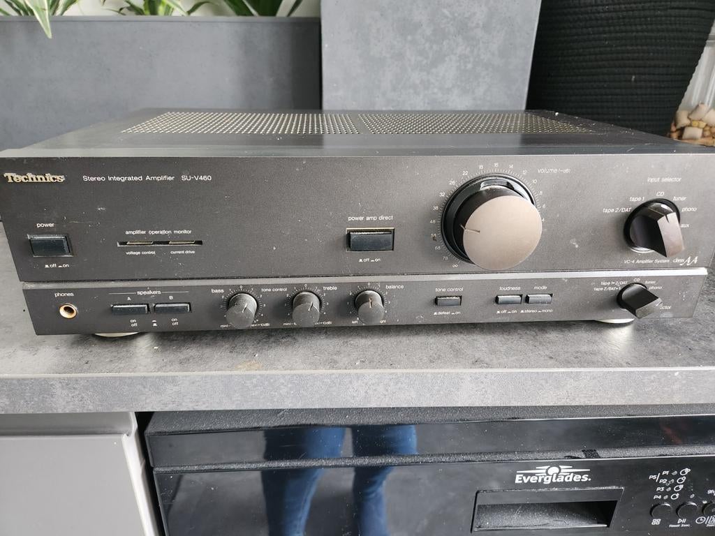 Technics SU-V460 Versterker - Goed Werkend, Gebruikt, 60 tot 120 watt, Stereo, Ophalen