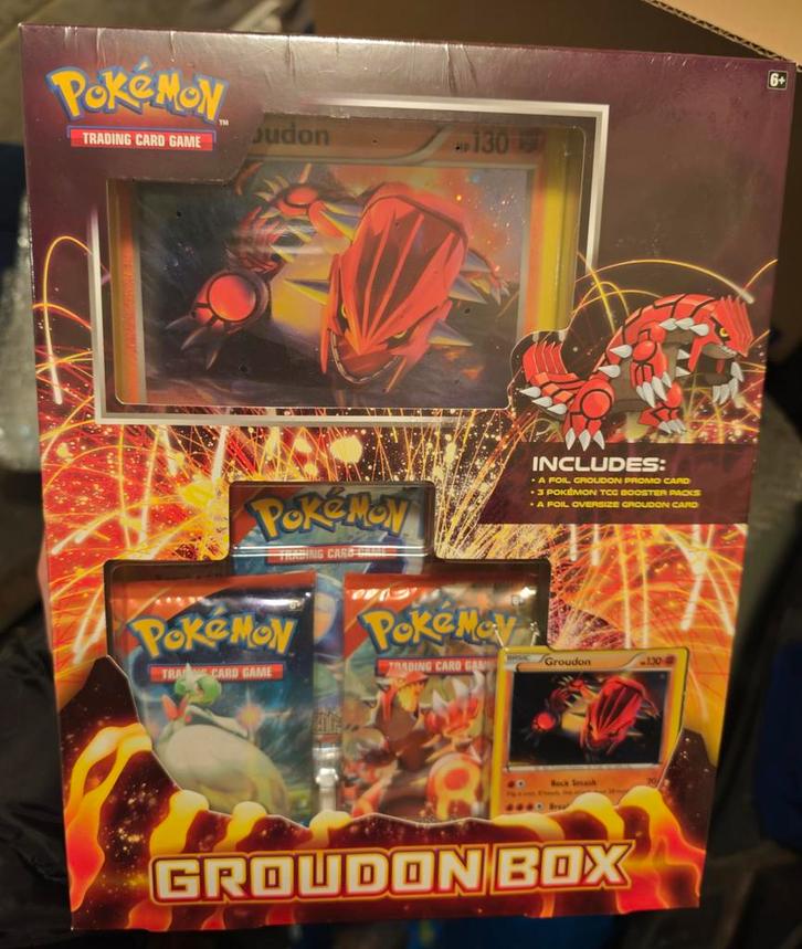 Pokémon TCG Groudon Box Sealed, Hobby en Vrije tijd, Verzamelkaartspellen | Pokémon, Nieuw, Boosterbox, Ophalen of Verzenden