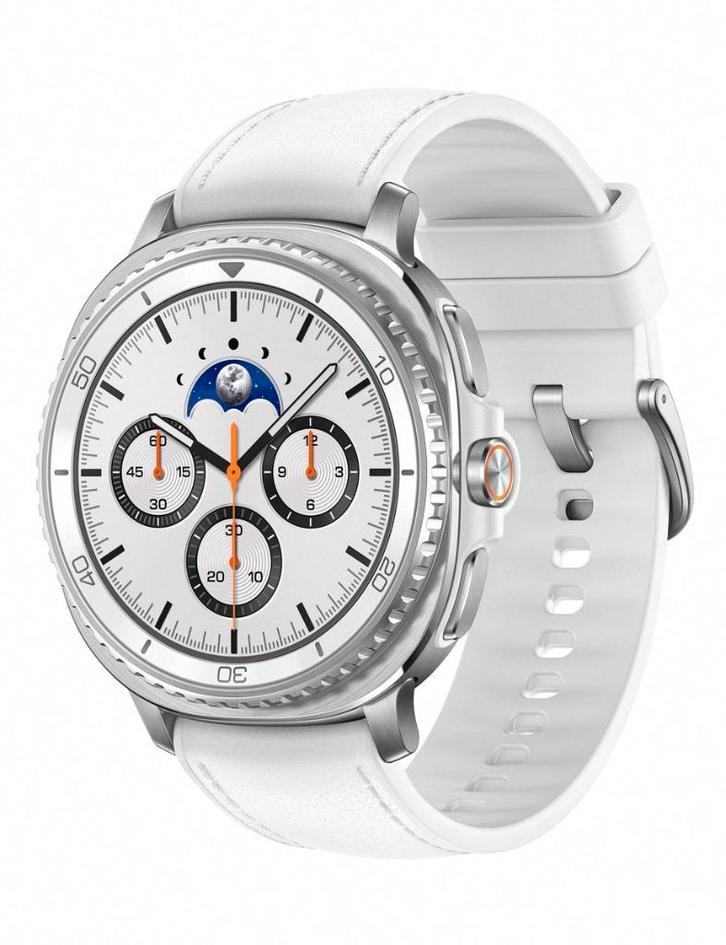 Samsung Galaxy Watch 8 Classic 46mm-LTE White Gloednieuw, Telecommunicatie, Overige Telecommunicatie, Nieuw, Ophalen of Verzenden