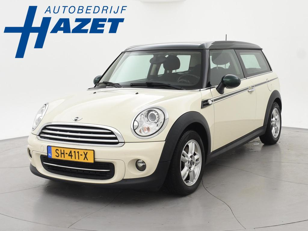 Mini Mini Clubman 1.6 COOPER PEPPER TWO-TONE + XENON | AIRCO, Auto's, Voorwielaandrijving, Euro 5, Stof, Gebruikt