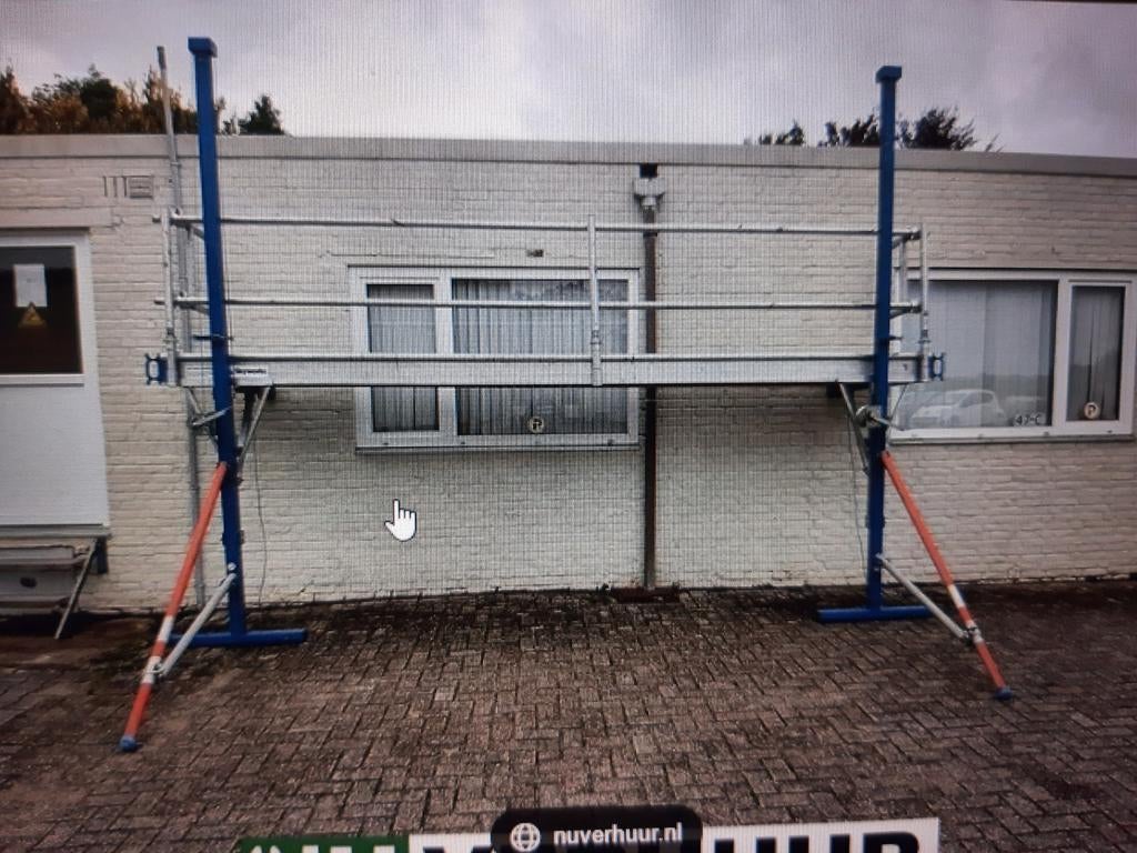 steiger  gevelsteiger skyworks loopburg opdraaisteiger, 2 tot 5 meter, Gebruikt, Skyworks, Skyworks