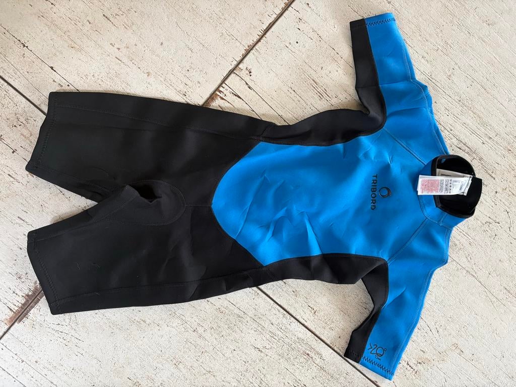 Decathlon Tribord Neopreen Zwempak Maat 14 jaar, Gebruikt, Jongen of Meisje, Ophalen of Verzenden, Maat 164