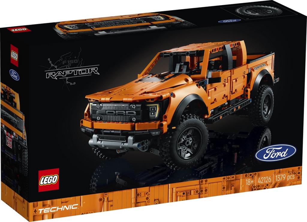 LEGO Technic Ford F-150 Raptor (42126), Ophalen of Verzenden, Nieuw, Complete set, Lego