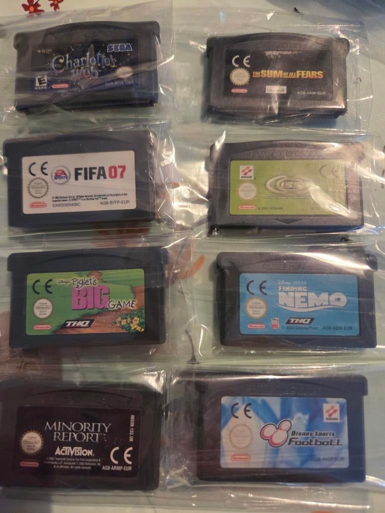 8 Game Boy Advance games, Spelcomputers en Games, Games | Nintendo Game Boy, 1 speler, Ophalen of Verzenden, Zo goed als nieuw