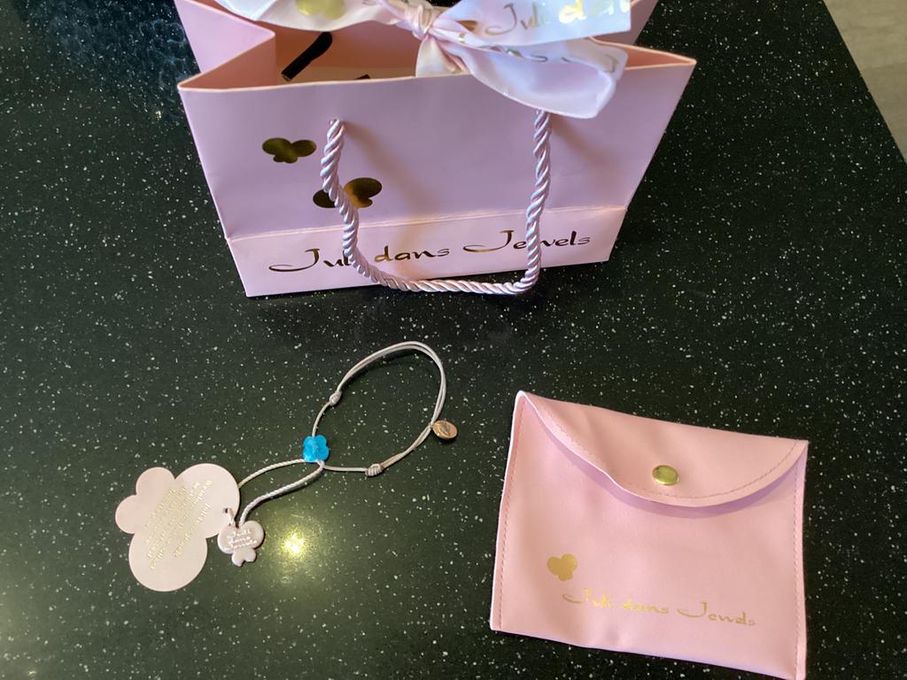 Juli Dans jewels armband nieuw, Ophalen of Verzenden, Nieuw, Blauw, Overige materialen