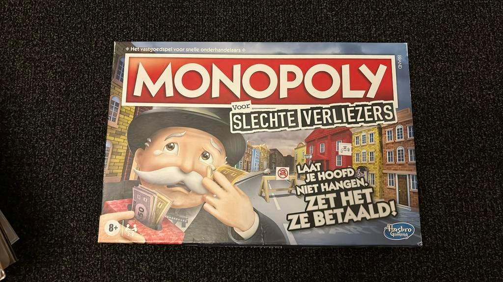 Monopoly voor Slechte Verliezers, Eén stripboek, Ophalen