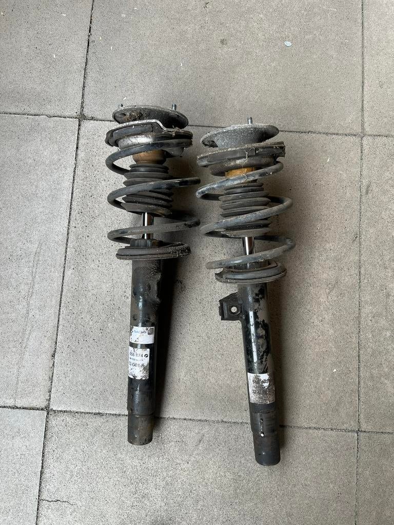 BMW E46 Originele sachs voorste schokdempers / veerpoten set, Ophalen of Verzenden, Gebruikt, BMW