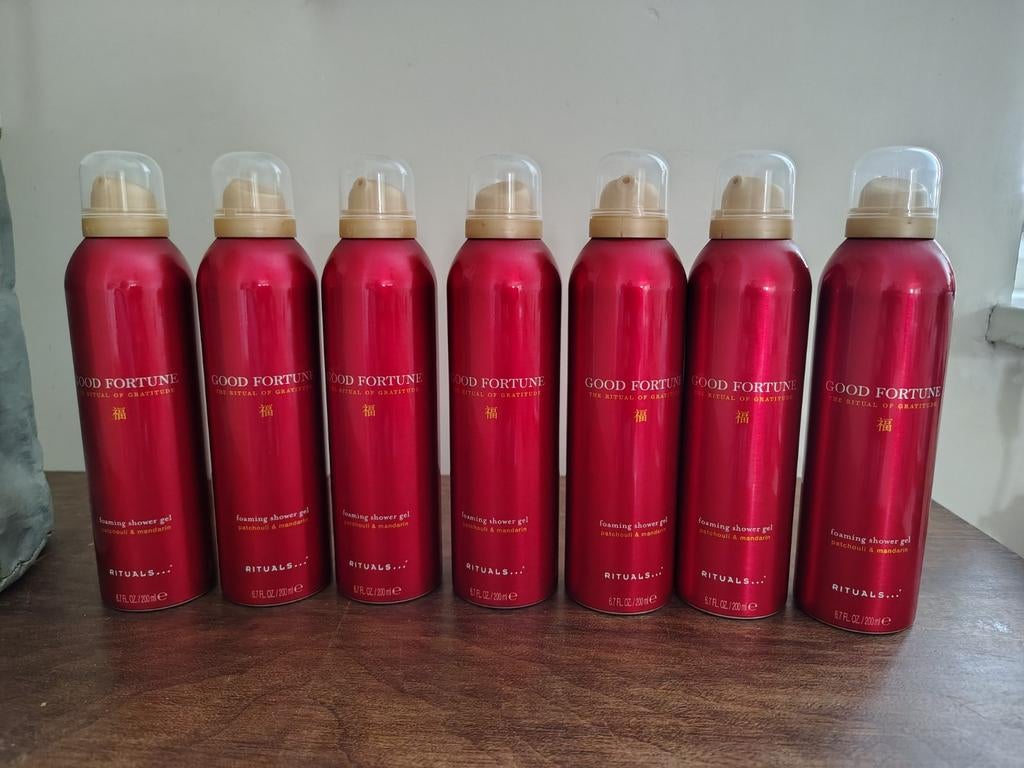 Rituals Good Fortune shower foam, nieuw. Discontinued, Ophalen of Verzenden, Nieuw, Bad & Douche