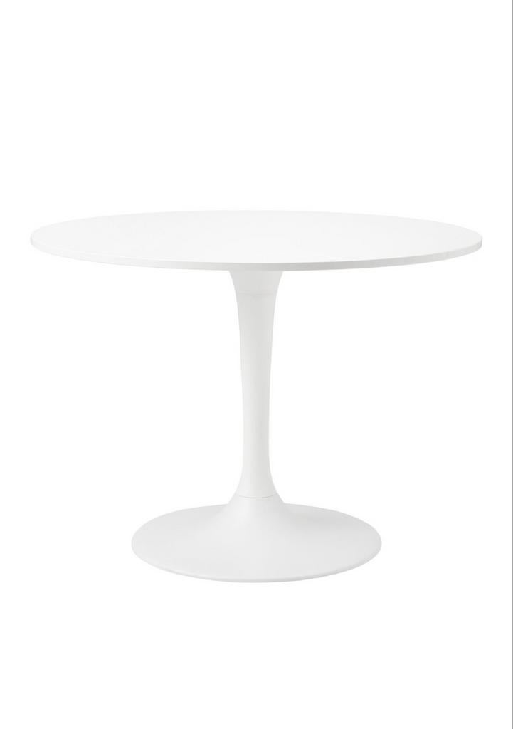 Ronde IKEA tafel., Huis en Inrichting, Ophalen, Kunststof, 100 tot 150 cm, Rond