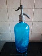 Oude blauwe sifonfles, Antiek en Kunst, Ophalen of Verzenden