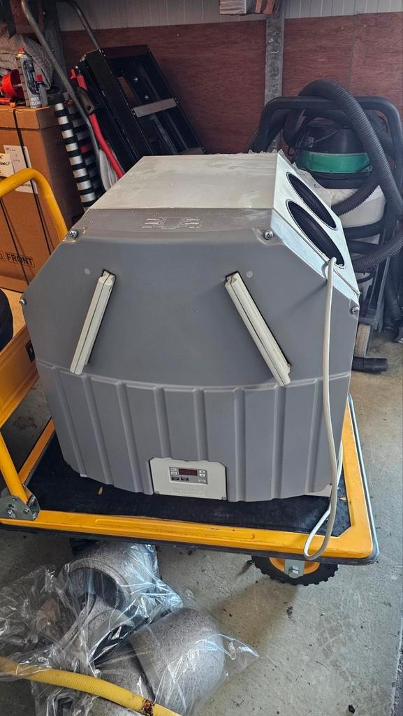 WHR Links Warmte Terugwin Unit (WTW) Ventilatie Systeem, Doe-het-zelf en Verbouw, Ventilatie en Afzuiging, Gebruikt, Ventilator en Afzuiger