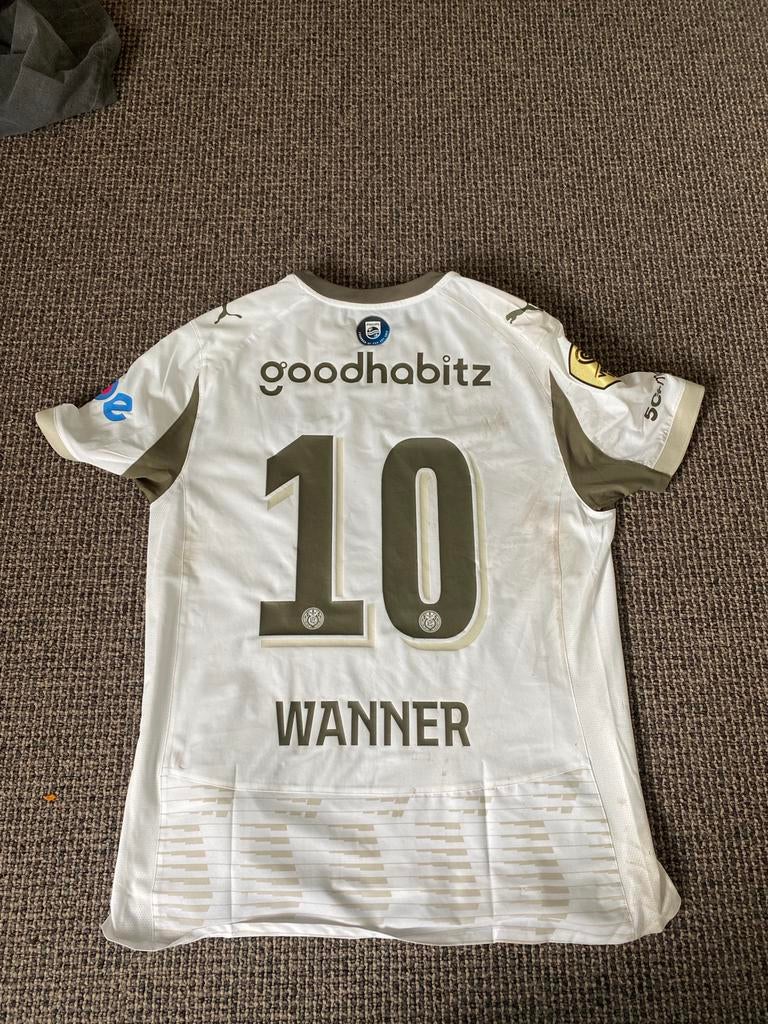 Match worn voetbalshirtshirt psv eindhoven, Maat L, Ophalen of Verzenden, Gebruikt, Shirt