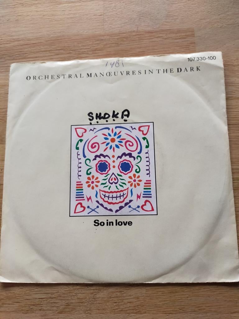 Orchestral Manoeuvres in the Dark , so in love, Cd's en Dvd's, Vinyl Singles, Zo goed als nieuw, Pop, Ophalen