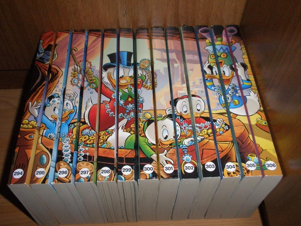 SERIES DONALD DUCK POCKETS MET RUGTEKENING, Meerdere comics, Ophalen of Verzenden, Zo goed als nieuw, Europa