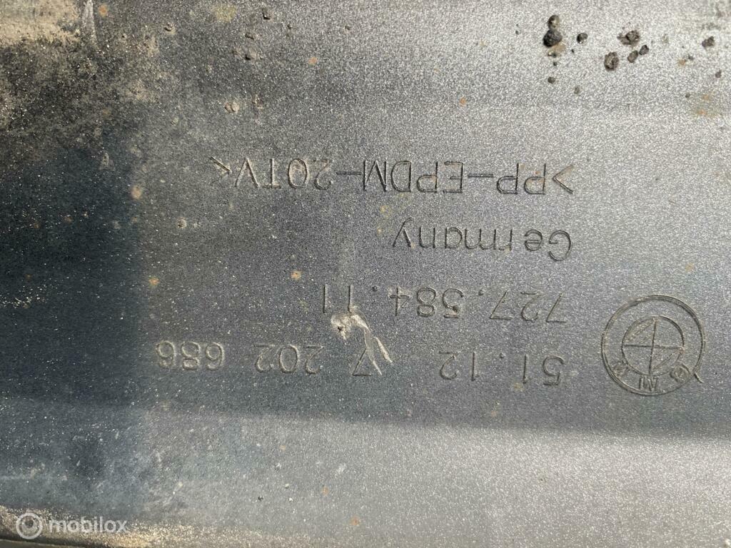 Achterbumper bmw 3 serie e90 lci  51127202686 Origineel, Gebruikt, Ophalen of Verzenden, Achter, Bumper