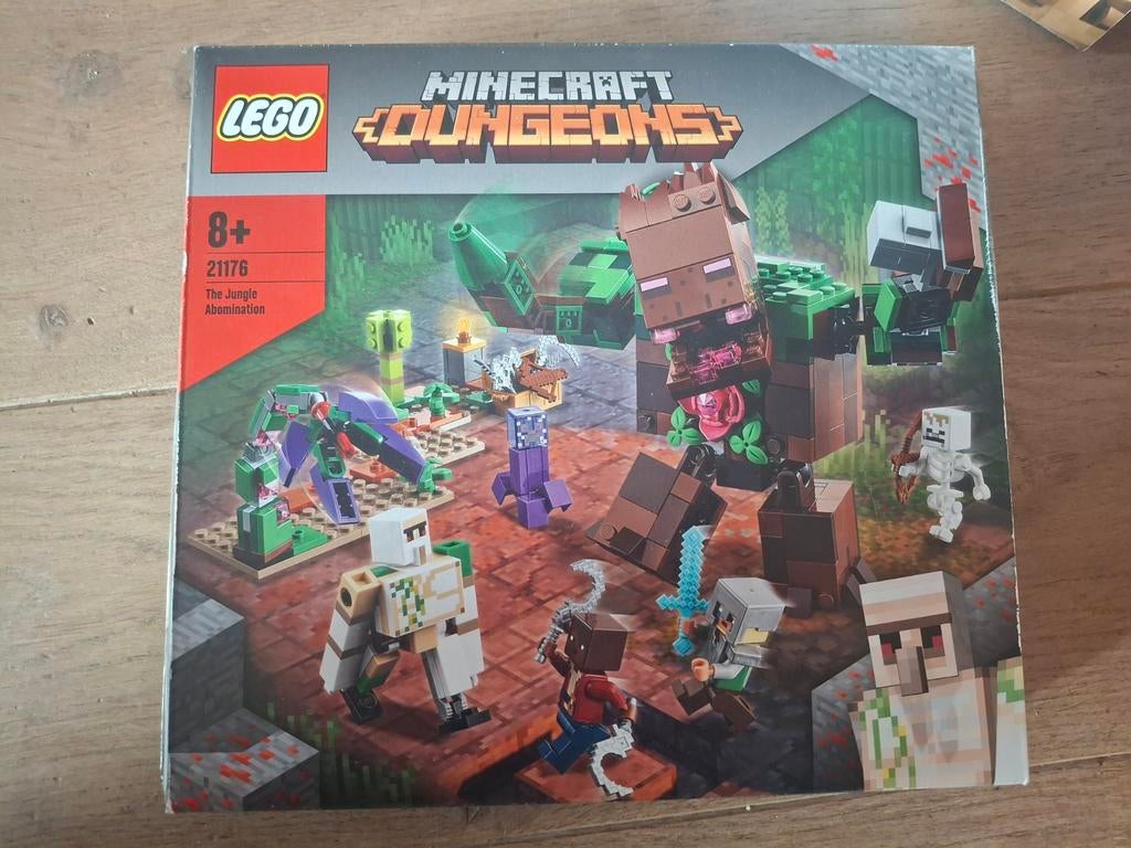 Lego Minecraft The Jungle Abomination 21176, Ophalen, Zo goed als nieuw