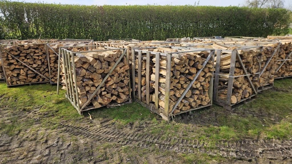 Brandhout naaldhout, Tuin en Terras, Haardhout, 6 m³ of meer, Ophalen, Overige houtsoorten, Blokken
