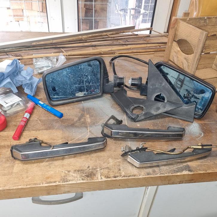 Elektrische spiegels Volvo 760 en 740, Auto-onderdelen, Spiegels, Volvo, Ophalen of Verzenden