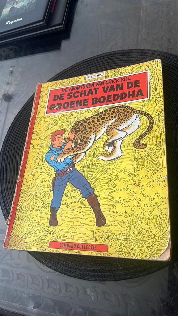 Oude 1e druk ? Chick Bill / lombard collectie, Eén stripboek, Ophalen of Verzenden, Gelezen