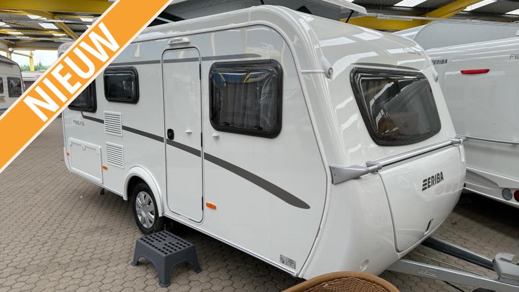 Eriba Feeling 425 - BORCULO, Caravans en Kamperen, Standaardzit, Bedrijf, Tot en met 3, 4 tot 5 meter