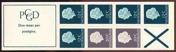 Nederland Postzegelboekje 7b postfris 1967, Postzegels en Munten, Postzegels | Nederland, Ophalen of Verzenden, Na 1940, Postfris