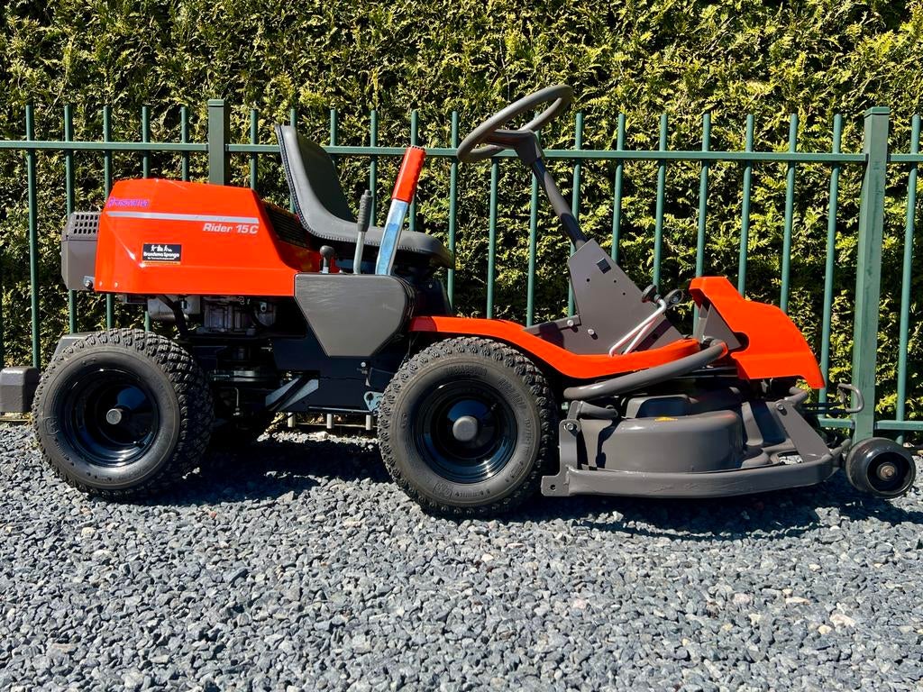 Husqvarna Rider 15C, 94cm, 15.5pk, automaat💪💪, Tuin en Terras, Zitmaaiers, Gebruikt, 90 tot 120 cm, Elektrische starter, Mulchfunctie
