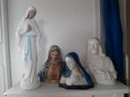 Set van 4 religieuze beelden: Maria en Jezus, Ophalen