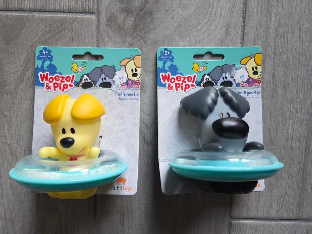 Woezel en Pip badspeeltjes - Nieuw in verpakking, Ophalen of Verzenden, Nieuw