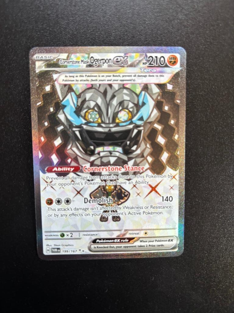 Cornerstone Mask Ogerpon ex (TWM 199), Ophalen of Verzenden, Zo goed als nieuw