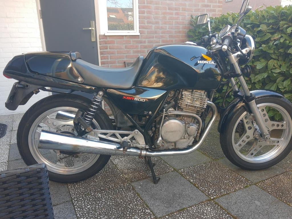 Honda xbr 500 zwart, Motoren, Particulier