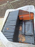 Flandern plus dakpannen van Rőben ongeveer 200 stuks, Ophalen, Steen of Klei, Zwart, Nieuw