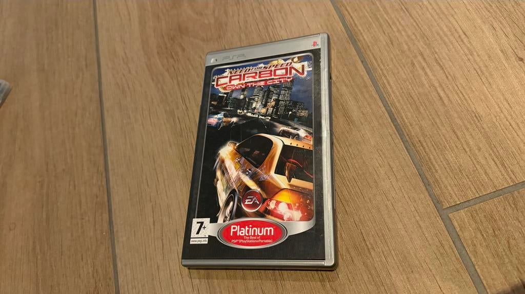 Need for Speed Carbon: Own the City - PSP Platinum, 1 speler, Racen en Vliegen, Ophalen of Verzenden, Zo goed als nieuw