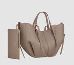 Polene Cyme Mini Edition Textured Taupe tas, Ophalen of Verzenden, Nieuw, Beige, Handtas
