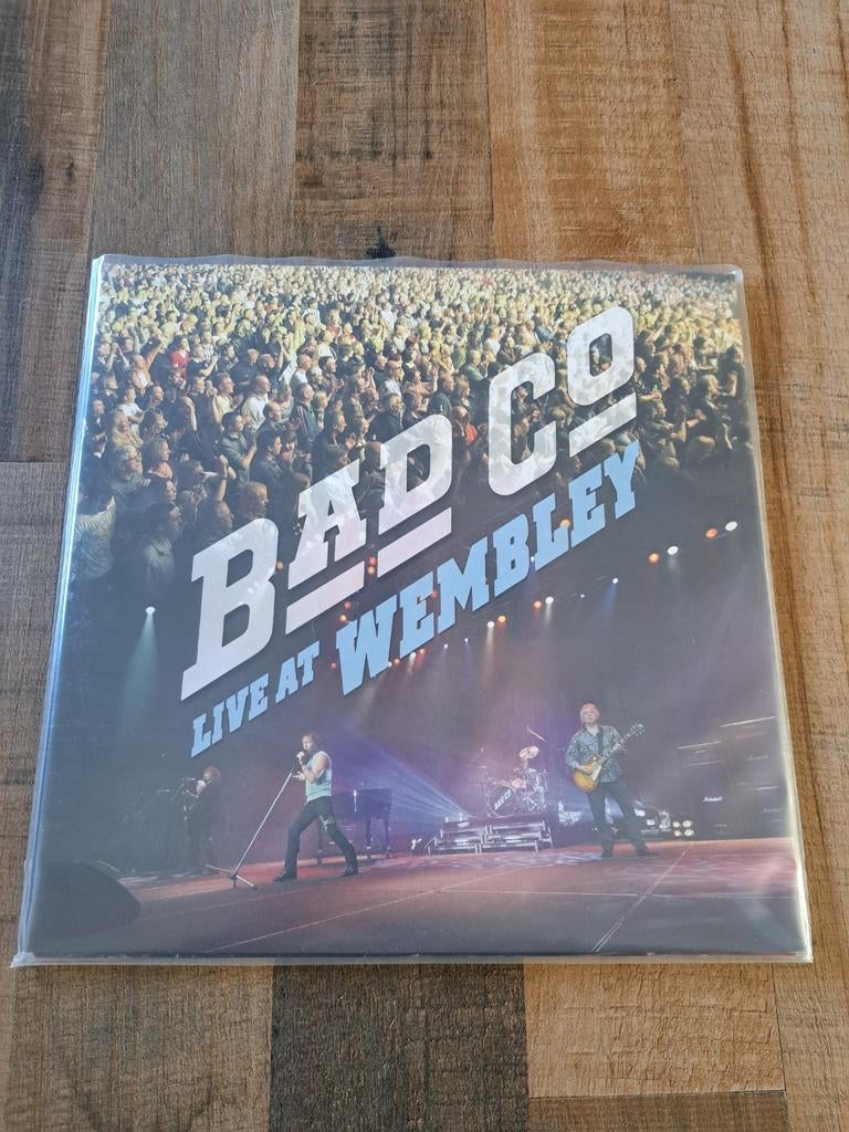 Bad company, live at wembley.2lp., Ophalen of Verzenden, Zo goed als nieuw, 12 inch, Poprock
